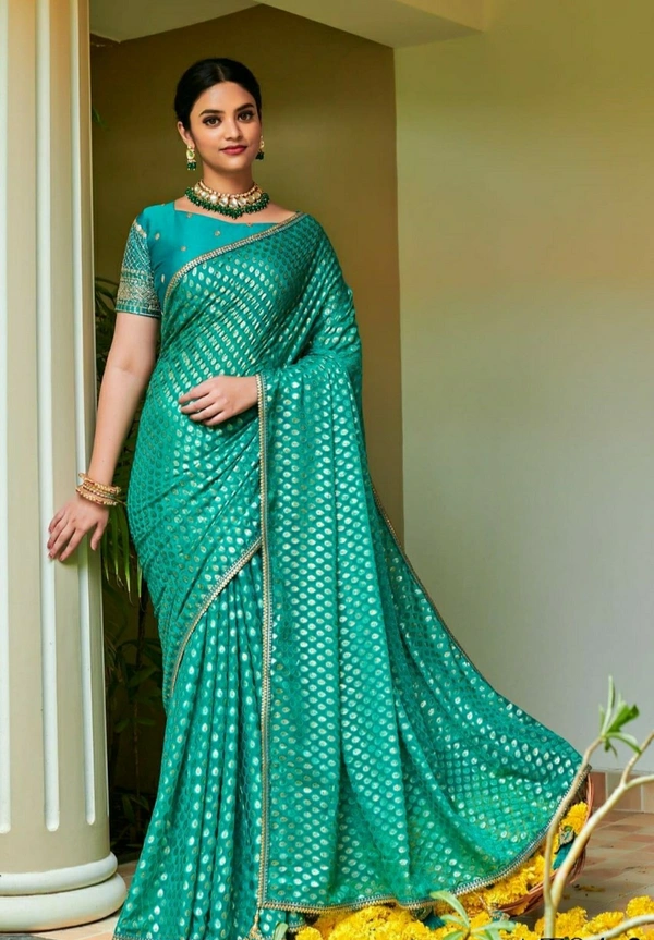 Brasso Jacquard Saree