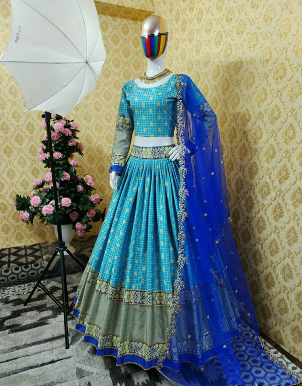 Rayon Silk Lehenga Choli
