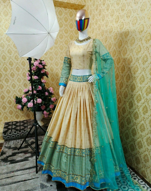 Rayon Silk Lehenga Choli