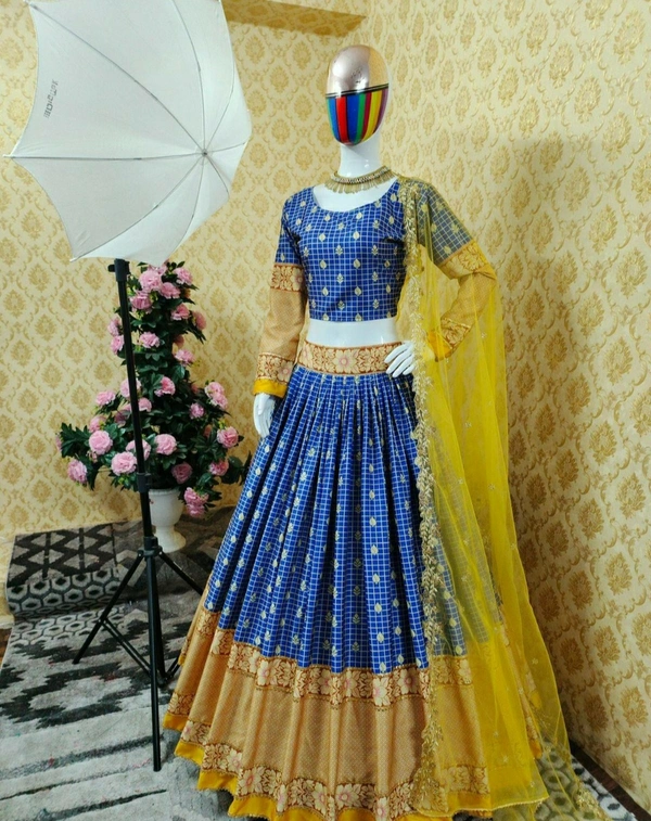 Rayon Silk Lehenga Choli