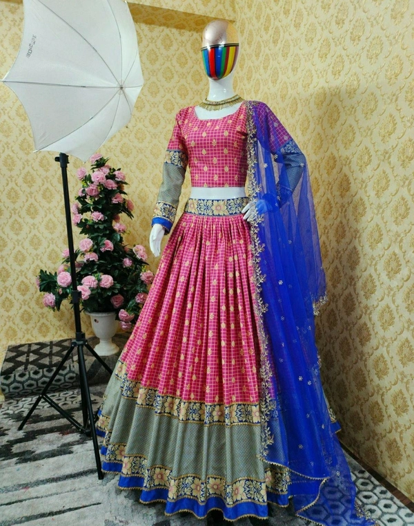 Rayon Silk Lehenga Choli