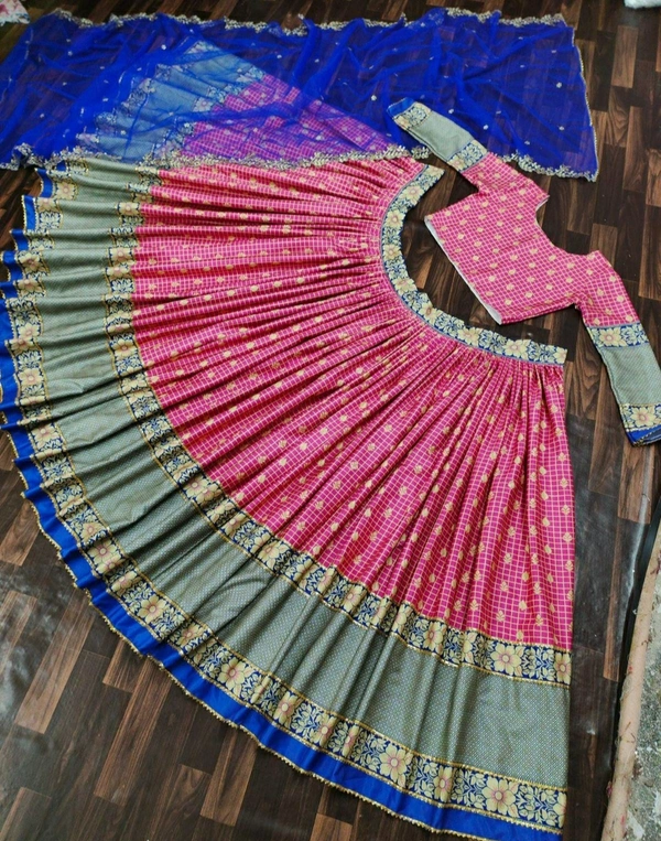 Rayon Silk Lehenga Choli