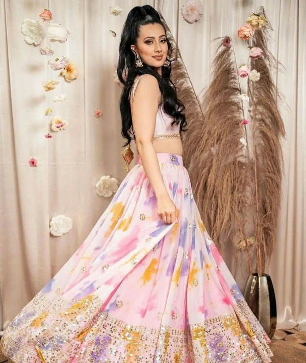 Georgette Lehenga Choli