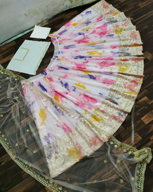 Georgette Lehenga Choli