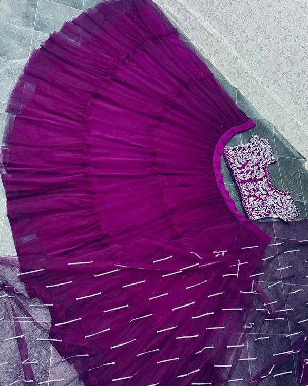 Soft Net Lehenga Choli