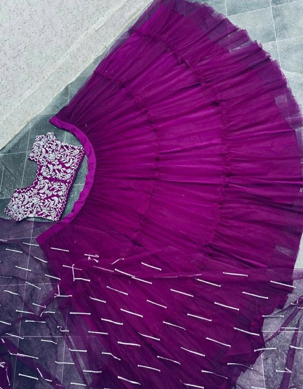 Soft Net Lehenga Choli