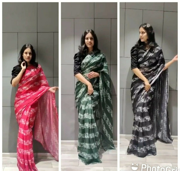 One Min Saree - Pink