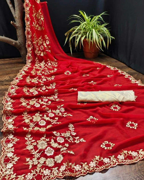 Georgette Saree