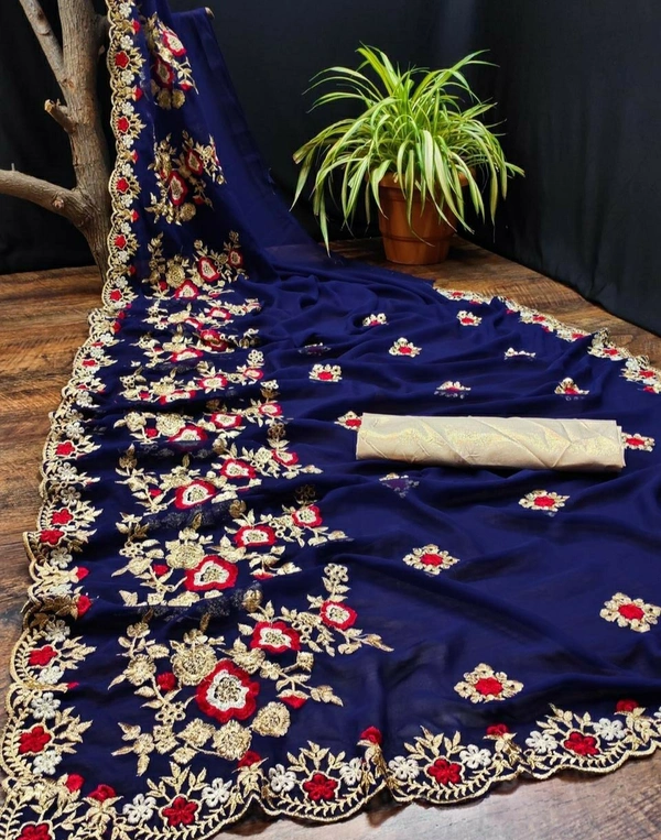 Georgette Saree