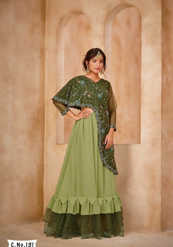 Net Lehenga With Blouse