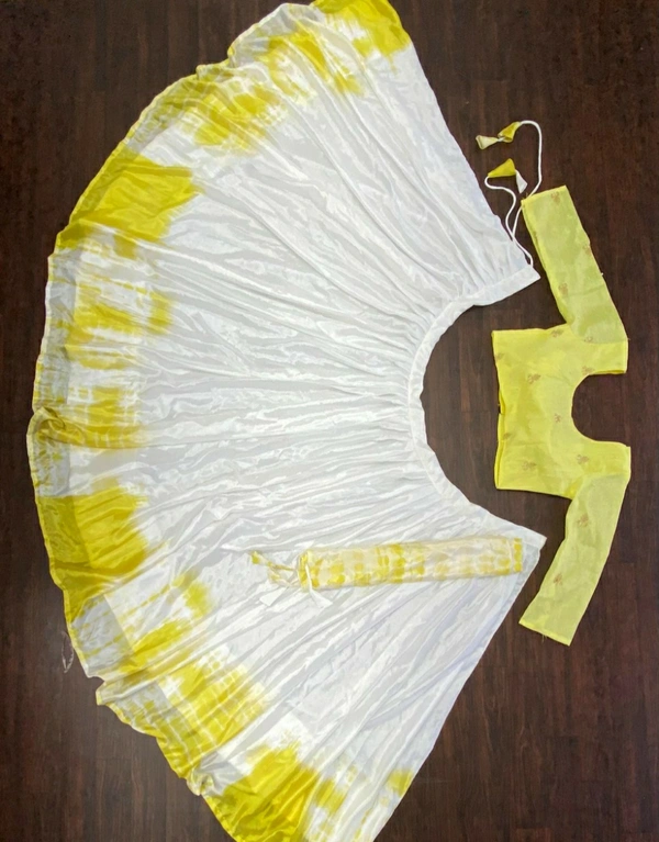 Chinnon Chiffon Lehenga Choli