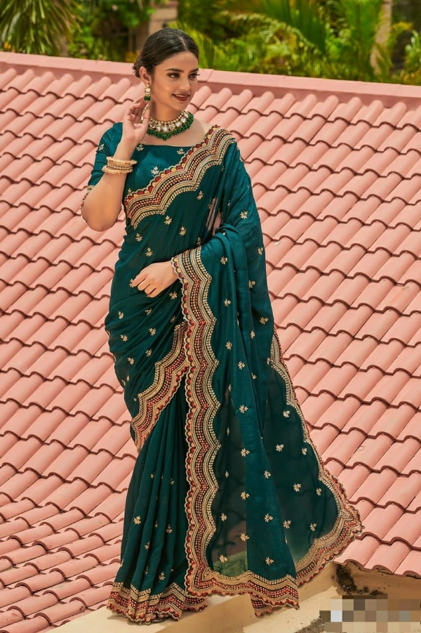 Blooming Silk Saree