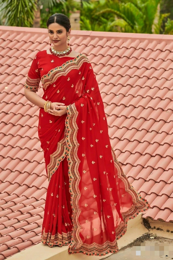 Blooming Silk Saree
