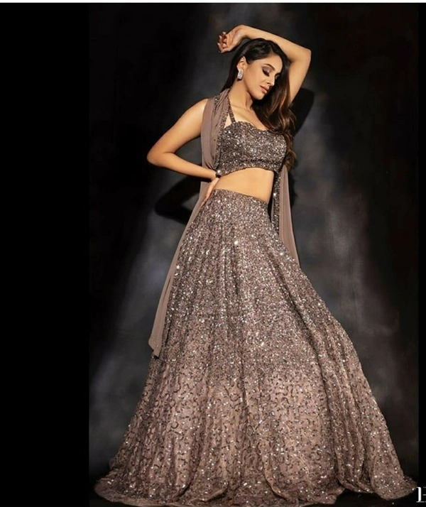 Silk Georgette Lehenga Choli