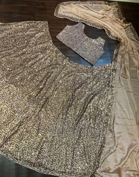 Silk Georgette Lehenga Choli