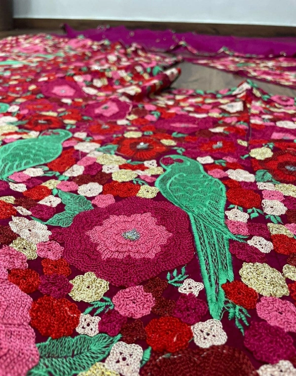 Velvet Lehenga Choli