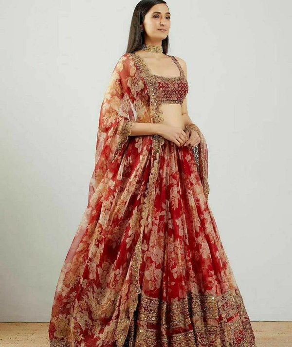 Georgette Lehenga Choli