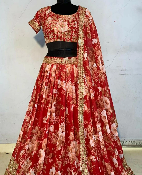Georgette Lehenga Choli