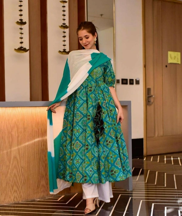 Butter Silk Gown With Pant
