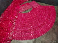 Georgette Lehenga 