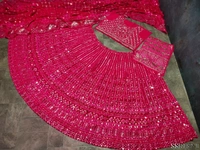 Georgette Lehenga 