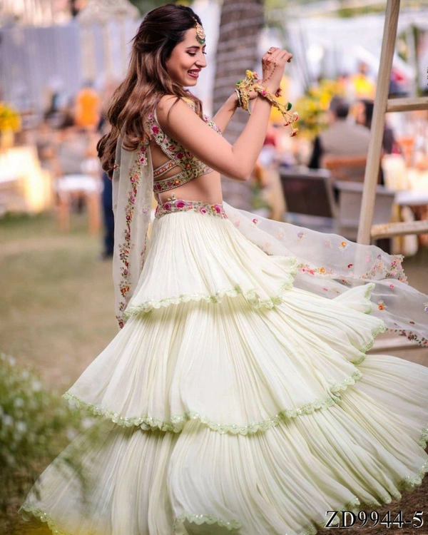 Frill Work Lehenga