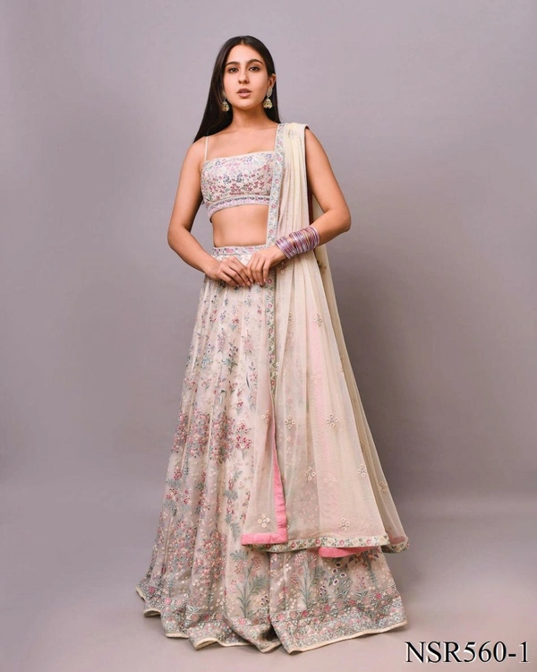 Georgette Lehenga
