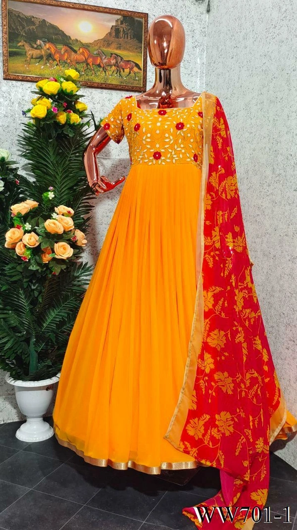 Georgette Gown