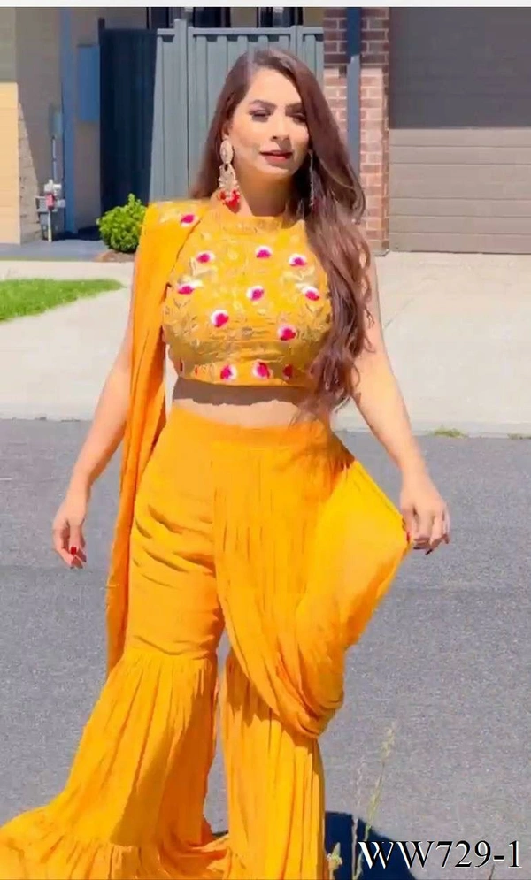 Choli Sharara Set