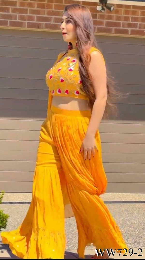 Choli Sharara Set