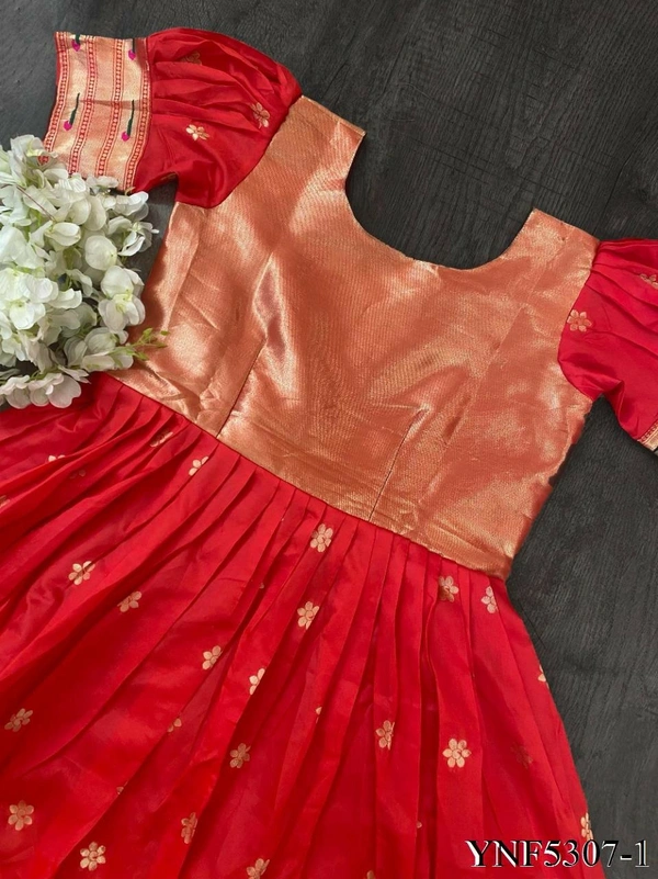 Silk Zari Gown