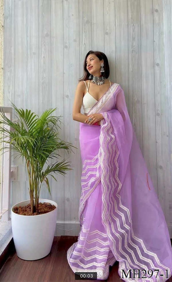 Organza Silk Saree