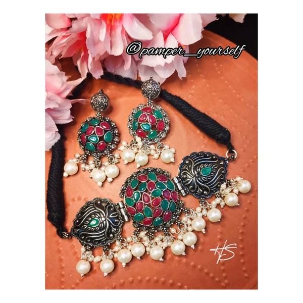 Pamper Yourself  Premium Quality Oxidize Choker