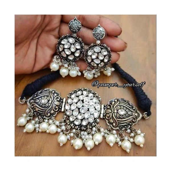 Pamper Yourself  Premium Quality Oxidize Choker
