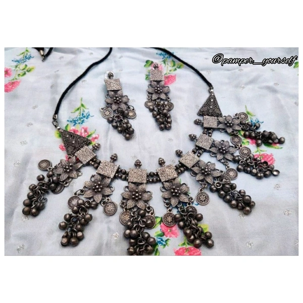 Pamper Yourself  Premium Quality Oxidize Jewellery Set 