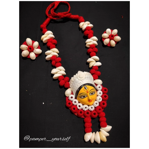 Pamper Yourself  Maa Durga Inspired Handmade Jewellery Set