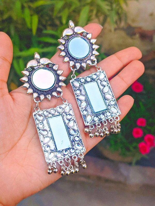 Double Mirror Earrings