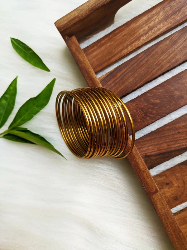 Classic Golden Bangles - 2.4
