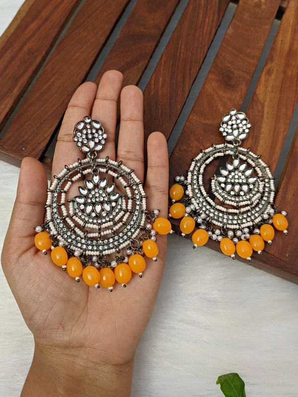 Dayra Earrings -  yellow