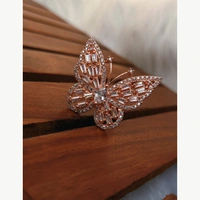 Butterfly Ring - Rose gold