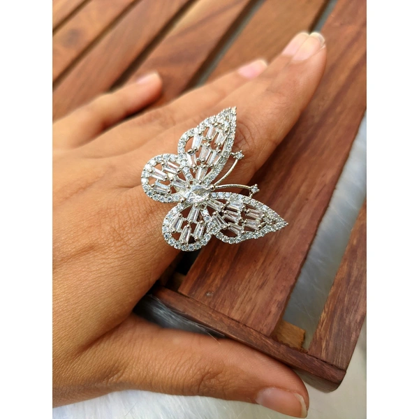 Butterfly Ring - silver