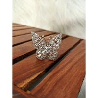 Butterfly Ring - silver