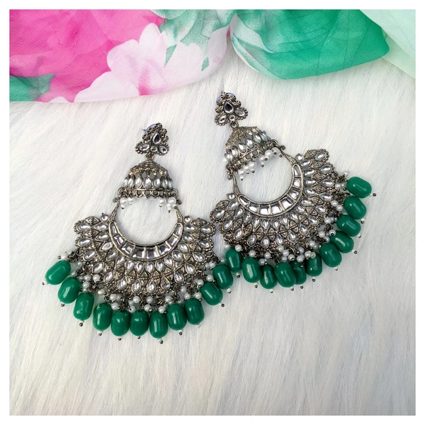 Kashish Chandbaalis - dark green