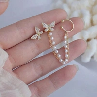 Butterfly Earcuff Style Earrings  - Golden