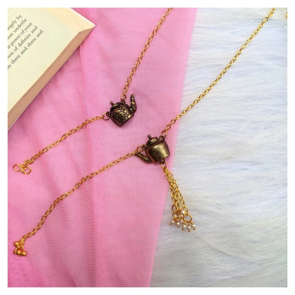 Chai Lovers- Couple Rakhi Set 