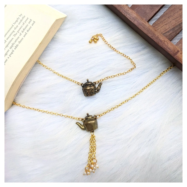 Chai Lovers- Couple Rakhi Set 
