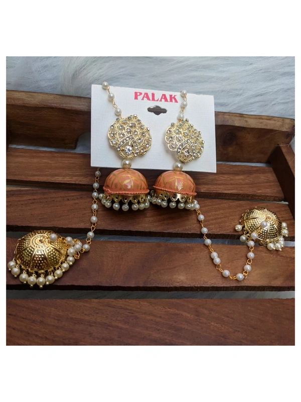 Kashmiri Jhumki  - Orange