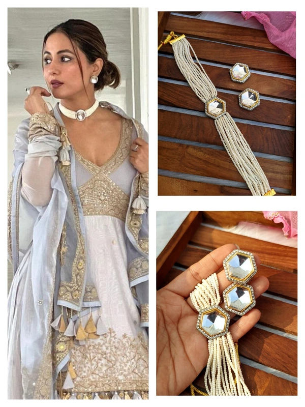 Hina Khan Inspired Choker Set