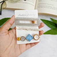 Set Of 3 Hair Clips 
