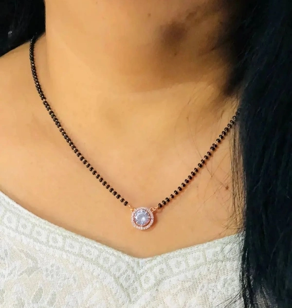 Ayesha Mangalsutra  - rose gold
